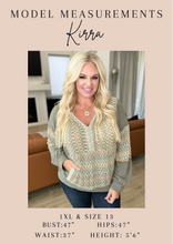 Load image into Gallery viewer, Friend Of A Friend Loose Knit Striped Sweater
