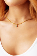Load image into Gallery viewer, A Moment Like This Pendant Necklace in Green

