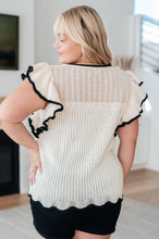 Load image into Gallery viewer, Too Sweet Flutter Sleeve Knit Top
