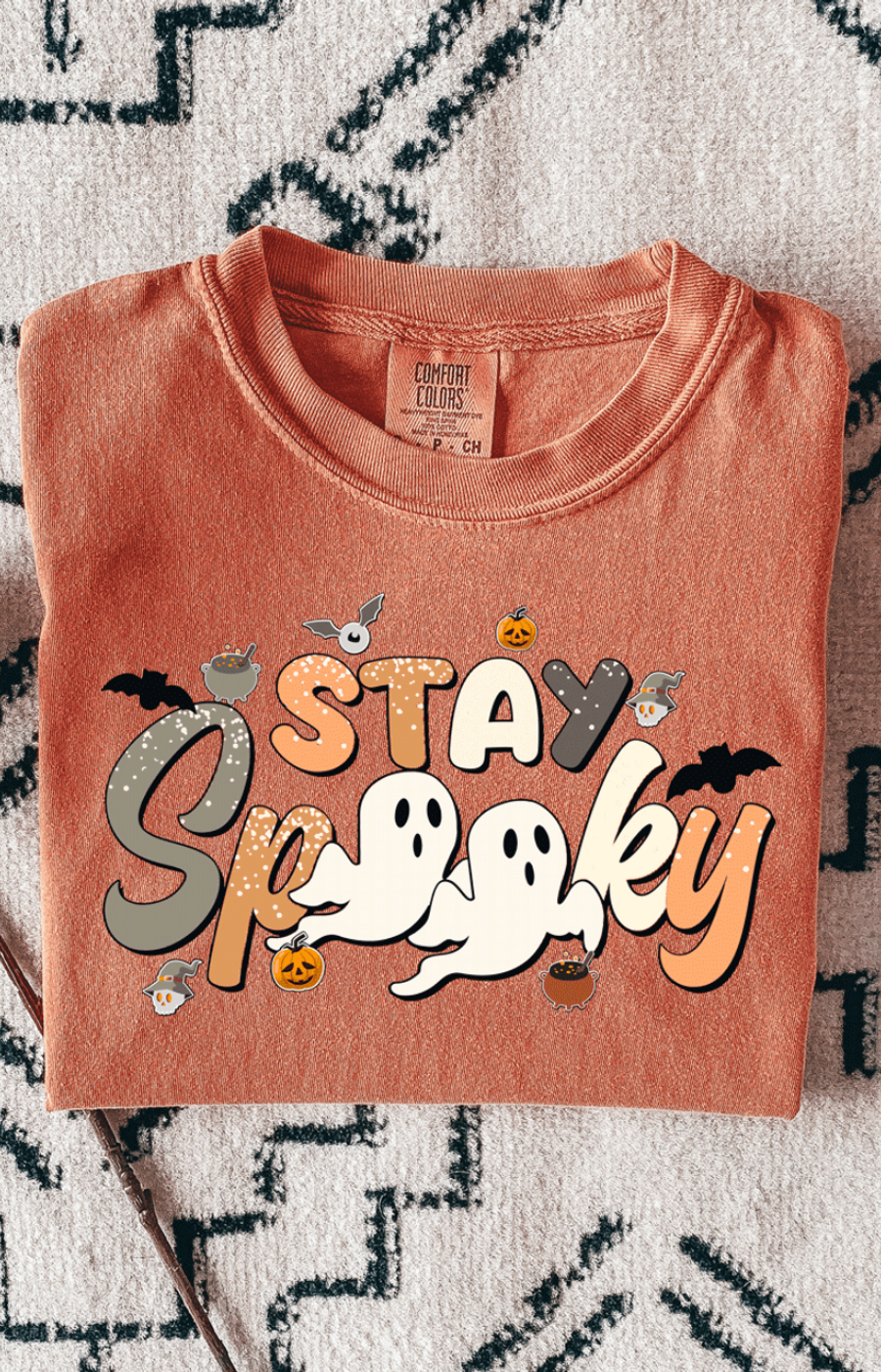 Stay Spooky Pigment Dyed Tee