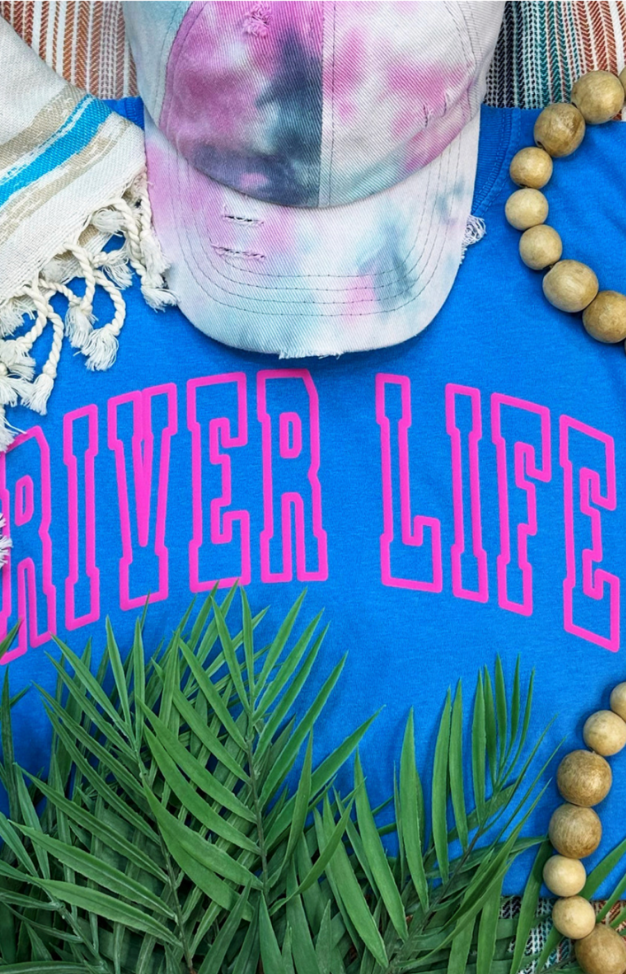 River Life PINK PUFF Tee