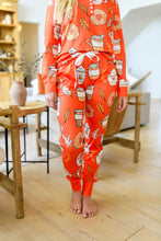 Load image into Gallery viewer, PREORDER: Pumpkin Spice Pajama Set
