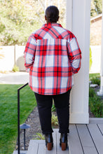 Load image into Gallery viewer, A Good Thing Going Plaid Shacket In Red
