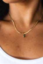 Load image into Gallery viewer, A Moment Like This Pendant Necklace in Green
