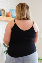 Load image into Gallery viewer, All Day Ribbed Cami in Black

