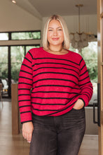 Load image into Gallery viewer, Are We There Yet? Striped Sweater

