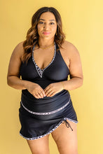 Load image into Gallery viewer, Aruba Two Piece Adjustable Skirt Swimsuit
