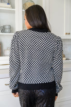 Load image into Gallery viewer, Big City Nights Checkered Cardigan
