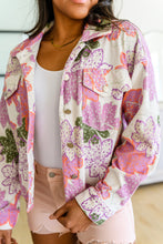 Load image into Gallery viewer, Bring the Bouquet Floral Corduroy Jacket
