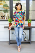 Load image into Gallery viewer, Can&#39;t Stop the Beat Floral Top
