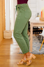 Load image into Gallery viewer, Carmen Double Cuff Joggers in Green

