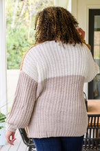 Load image into Gallery viewer, Carry On For Love Color Block Knit Cardigan
