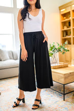 Load image into Gallery viewer, Casual and Carefree Wide Leg Cropped Pants
