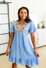 Load image into Gallery viewer, Cynthia V-Neck Embroidered Sundress
