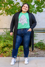 Load image into Gallery viewer, Dalmatian Tree Graphic Tee in Kelly Green
