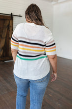 Load image into Gallery viewer, Derby Nights Retro Striped Top

