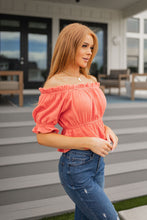 Load image into Gallery viewer, Don&#39;t Be Shy Off the Shoulder Blouse
