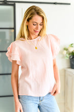 Load image into Gallery viewer, Dreams Come True Ruffle Sleeve Blouse

