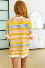 Load image into Gallery viewer, Embrace Me Striped Half Sleeve Knit Cardigan
