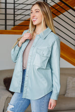Load image into Gallery viewer, Endlessly Longing Faux Leather Shacket
