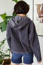 Load image into Gallery viewer, Give Me More Corduroy Jacket in Charcoal

