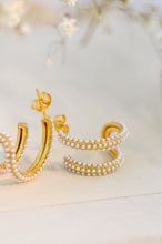Load image into Gallery viewer, Golden Curve Earrings
