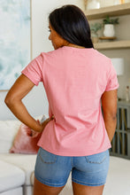 Load image into Gallery viewer, Here For Fun Ruffle Front Pocket Tee

