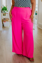 Load image into Gallery viewer, I Love These High Rise Wide Leg Pants in Hot Pink
