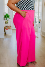 Load image into Gallery viewer, I Love These High Rise Wide Leg Pants in Hot Pink
