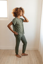 Load image into Gallery viewer, Luxurious Loungewear Top In Olive

