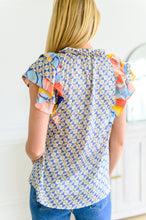 Load image into Gallery viewer, Merry Go Round Flutter Sleeve Top
