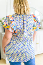 Load image into Gallery viewer, Merry Go Round Flutter Sleeve Top
