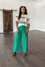 Load image into Gallery viewer, On The Other Side Wide Leg Pants in Green
