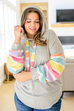 Load image into Gallery viewer, Rainbow Connection Striped Hoodie
