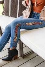 Load image into Gallery viewer, Rio Western Print Relaxed Jeans
