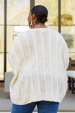 Load image into Gallery viewer, Seeing Patterns Loose Fit Knit Sweater In Cream
