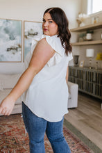 Load image into Gallery viewer, Someday Maybe Flutter Sleeve Top in Ivory
