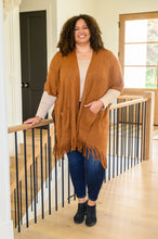 Load image into Gallery viewer, Tell My Story Rib Knit Kimono In Camel
