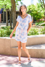 Load image into Gallery viewer, Tie Dye T-Shirt Dress In Pink
