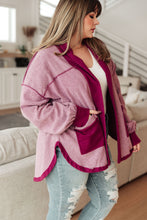 Load image into Gallery viewer, Two Hearts Jacket In Plum
