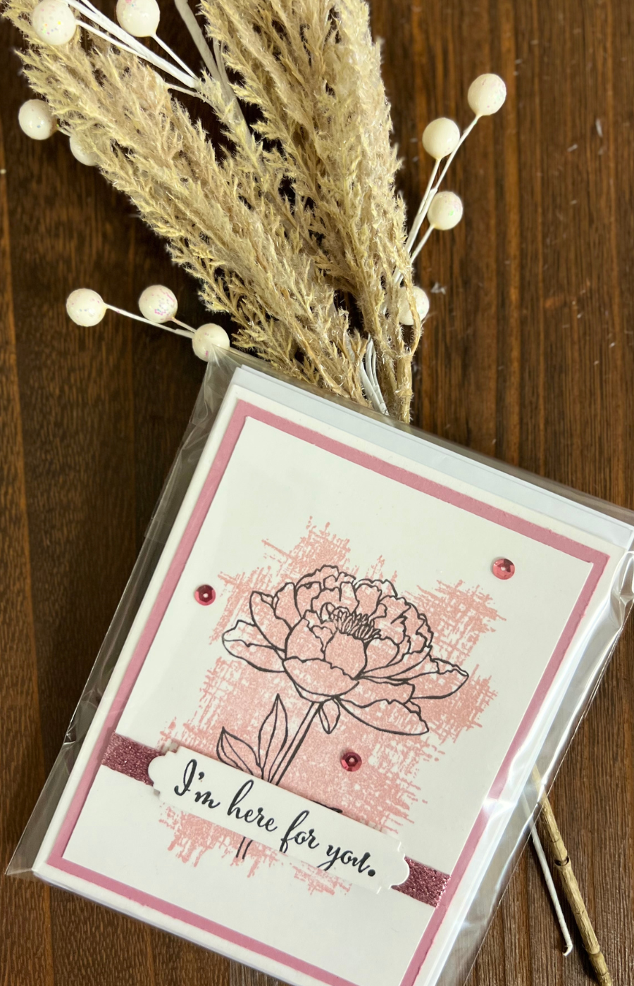 Handmade Here For You Cards
