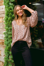 Load image into Gallery viewer, Vivian Satin Blouse in Rose Gold
