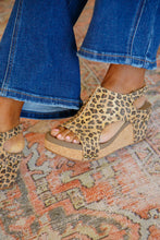 Load image into Gallery viewer, Walk On The Wild Side Leopard Wedge
