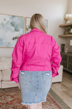Load image into Gallery viewer, With a Whisper Denim Jacket in Hot Pink
