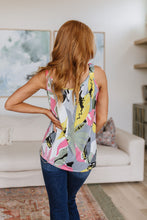 Load image into Gallery viewer, Work of Art Floral Tank
